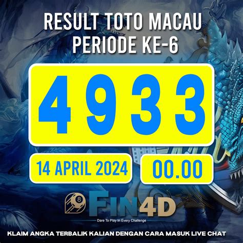 Result macau 4d  Toto macau juga dikenal sebagai permainan "markah", karena para pemain diminta untuk memilih angka-angka dari 1 hingga 49 untuk digunakan sebagai penentu hasil lotere