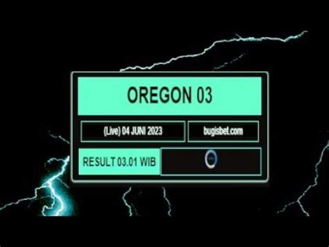 Result oregon 03 Statistik Result Oregon 10:00 WIB adalah kumpulan angka yang ditarik pada setiap pengundian nomor togel Singapura (SGP) dalam periode tertentu