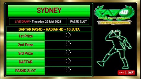 Result sydney tahunan com dan perlu anda ketahui bahwa pasaran sydney update setiap hari maka dari itu jangan sampai ketinggalan result syd mlm ini