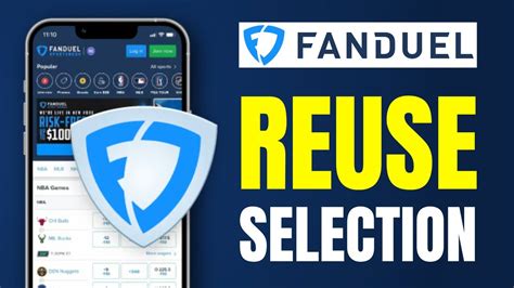 Reuse selection fanduel meaning  Download the FanDuel Sportsbook app from the Apple App Store (iOS device) or Google Play Store (Android)