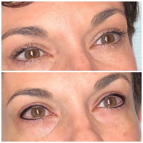Revant eyeliner Neutrogena Intense Gel Eyeliner with Antioxidant Vitamin E, Smudge- & Water-Resistant Eyeliner Makeup for Precision Application, Dark Brown, 0