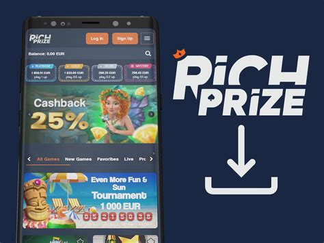 Richprize app download  If you deposit 10 Euros – 49 Euros, you are awarded 10 Euros and 25 free spins