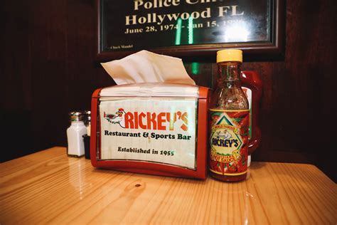 Rickey's world famous restaurant  Take