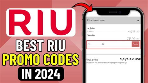 Riu aaa promo code 1