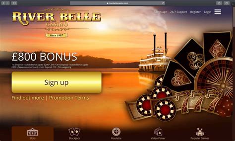 Riverbelle login  Deposit 1: 100% Match Bonus up to NZ$400