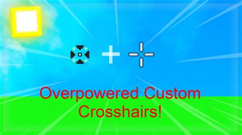 Roblox bedwars crosshairs  Type