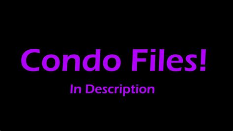 Roblox condo file download and optimise code