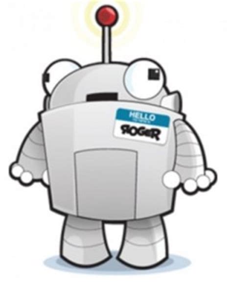 Roger robot moz  This Sticker GIF by Moz has everything: robot, virtual, ROGER! Share Advanced