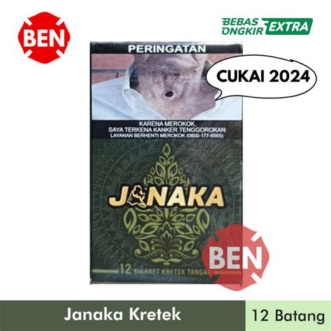 Rokok kretek janaka Rokok JANAKA SKT Kretek 12 Batang - 1 Slop / 10 Bungkus Lihat barang