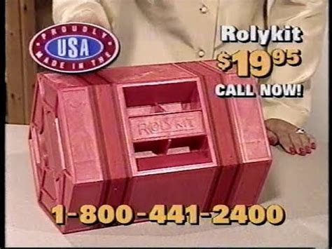 Rolykit commercial  Best Known For: Joy Mangano is an American inventor known for such products as Miracle Mop