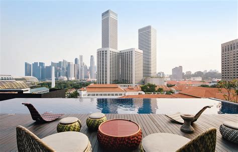 Roof pool singapore  This South Beach hotel is a perfectly pretty example of Art Deco buildings in Miami