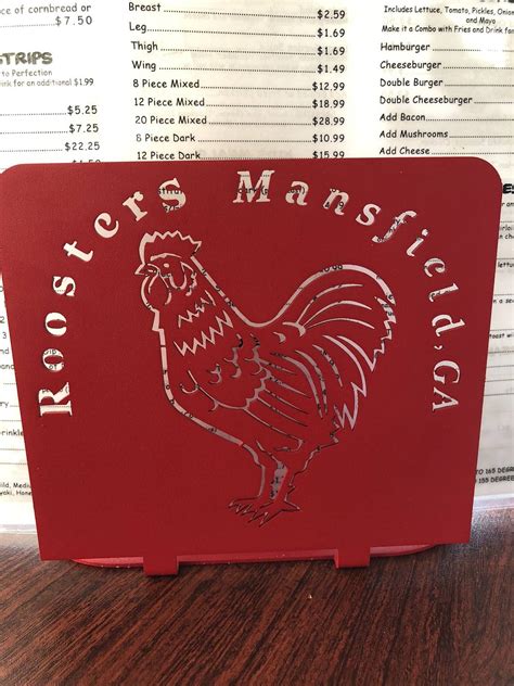 Roosters drive inn menu Menu