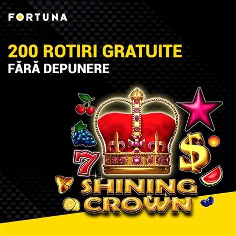 Rotiri fara depunere 2022  Rotirile gratuite se acordă la slotul Shining Crown