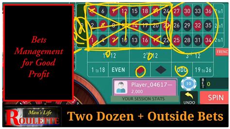 Roulette dozens progression  The dozens payout at 2:1, so if you bet £1 and win, you will get £3