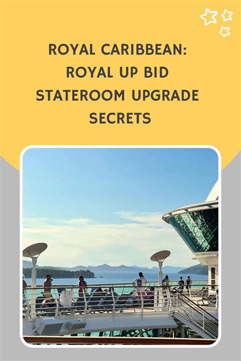 Royalup bid  I called C&A and ask to switch to deck 8 as it is a personal favorite; when rep commented about late switch, I told her it was a RoyalUp assignment…it created no issue swapping cabins