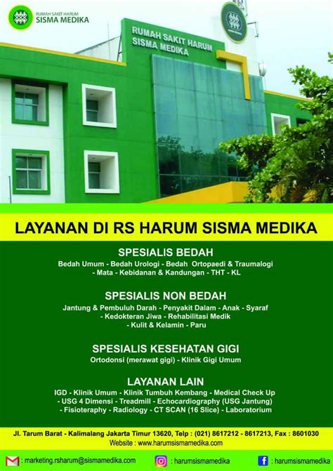 Rs harum jadwal dokter  P (+62 21) 822 2525