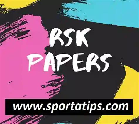 Rsk paper week 5 2023 Week 36 pools RSK papers page