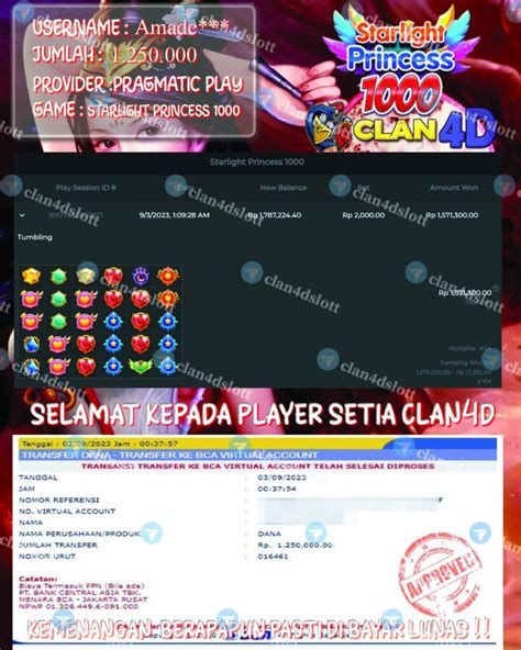 Rtp clan4d  KEMENANGAN BERAPAPUN PASTI TERBAYAR LUNAS!!! bosku yang lain jagan mau kalah dong aktifin akunnya sekarang dan deposit raih kemenangan tiap hari