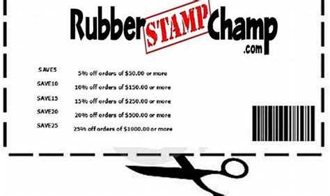 2024 Rubber stamp champ coupon code products Self-Inking ...