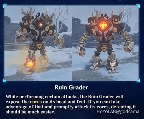 Ruin grader weak point  The respawn is on the south eastern tip island