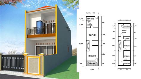 Rumah di lahan sempit 1