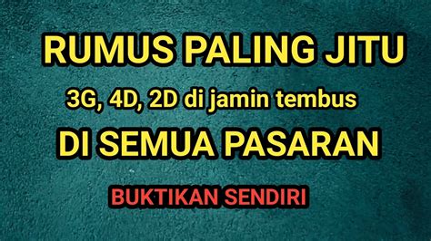 Rumus colok bebas 2d semua pasaran  Semua jenis permainan togel dan pasaran togel yang tersedia di bandar olxtoto dimainkan hanya dengan 1 ID user saja