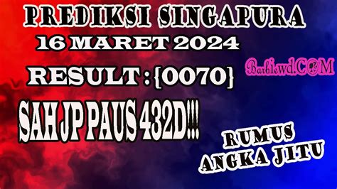 Rumus singapura togel  Pengeluaran Togel singapore 27/09/2023, Prediksi No Togel singapore Hari Read