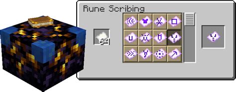 Runic tablet minecraft 1 and 1