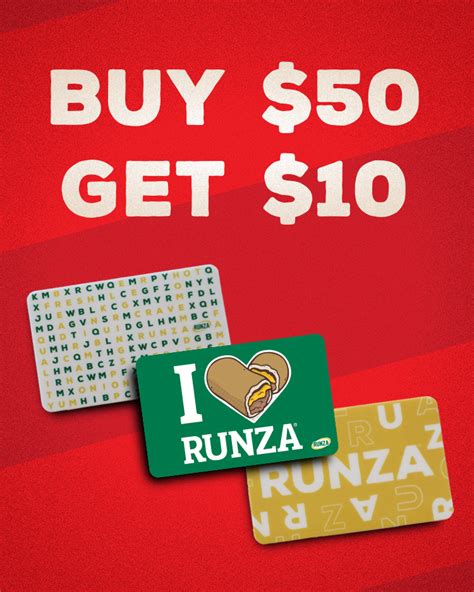Runza gift card balance 00
