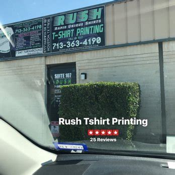 Rush t-shirt printing blue springs mo  is ready for you