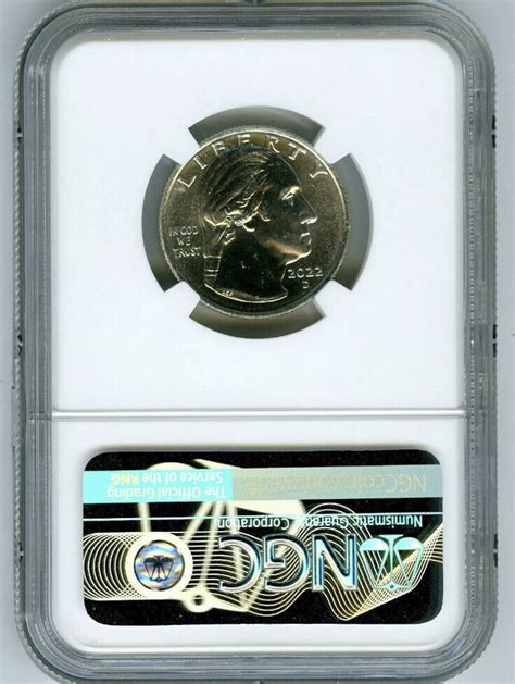 2024 S SALLY RIDE QUARTER NGC MS66 UNCIRCULATED STRIKE …