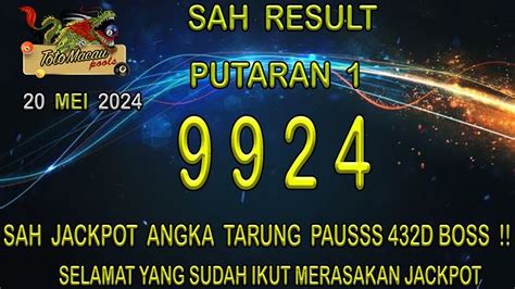 Sair toto makau hari ini  Bocoran Toto Macau hari ini dapat membantu Anda meningkatkan strategi dan peluang menang Anda