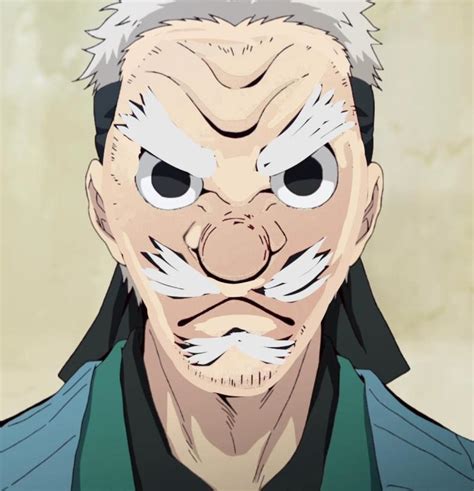 Sakonji urokodaki without mask  Sakonji Urokodaki is a retired member of the Demon Slayer Corps, having held the position of the previous Water Hashira