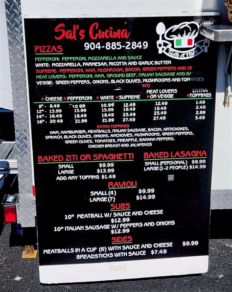Sal's cucina food truck  Local food truck owners – You can try reaching out to local food truck owners to see who has equipment that you can rent
