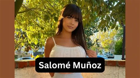 Salome larrea munoz naked  TikTok Star Birthday November 9, 1997