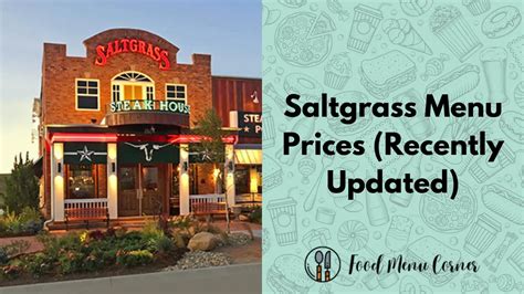 Saltgrass menu pearland  $ 36