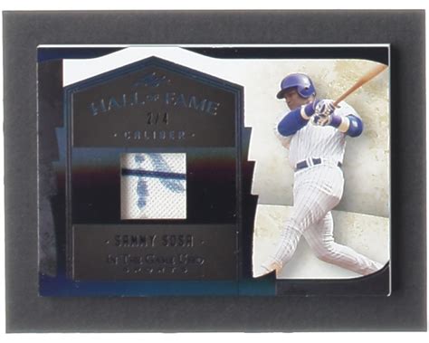 2024 Sammy Sosa Leaf In the Game Used Sports #HC-19 HOF …