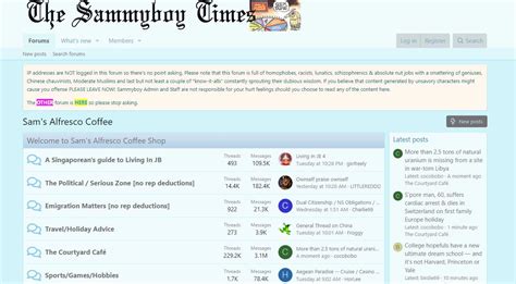 Sammyboy adult forum  1: 270,355 : Starting business in Thailand (1 2 3