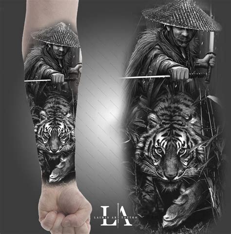 Samurai tattoo na perna  Komentar