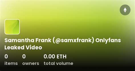 Samxfrank onlyfans leak  Sam Frank Lingerie Doggy OnlyFans Leak HD 3:45