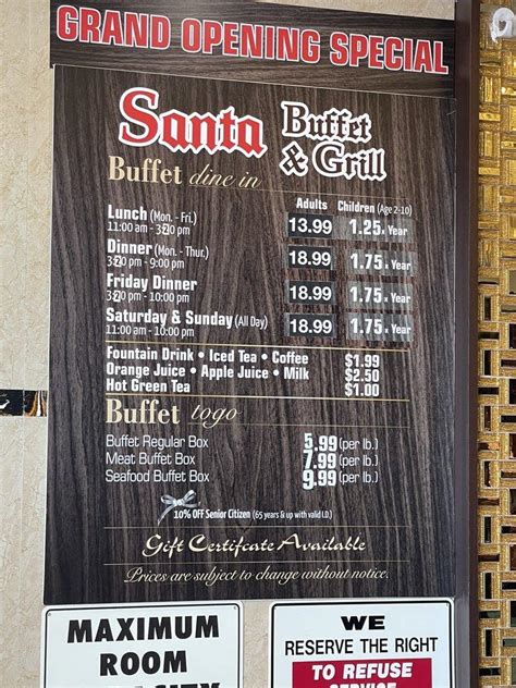 Santa buffet and grill photos  Teppanyaki Grill Supreme Buffet
