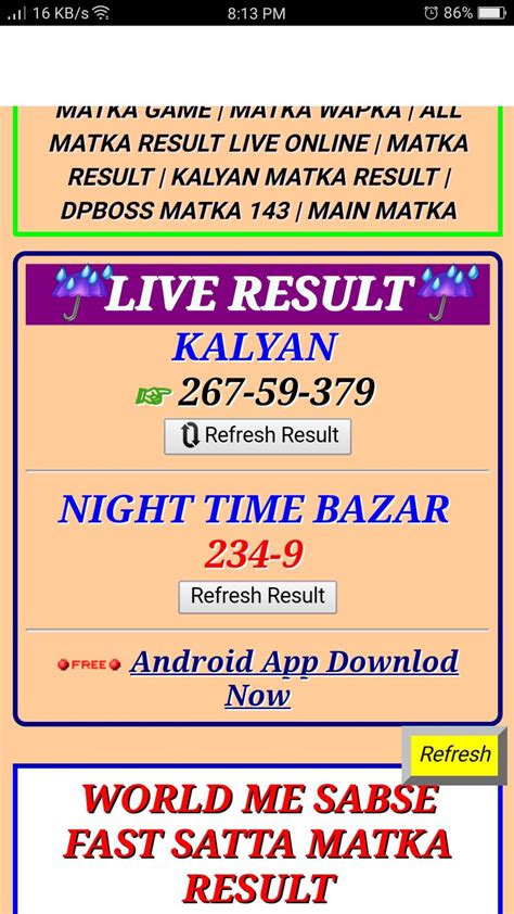 Satamat matka live  Madhur Bazar Day Morning is the most popular Manipur Satta Matka Madhur Day website in India