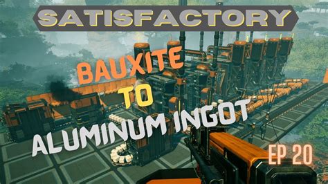 Satisfactory bauxite map  Energy per