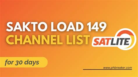 Satlite load 149 channel list  Symbol Rate