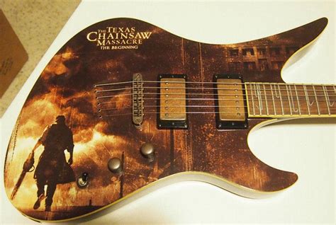 Schecter texas chainsaw massacre guitar m