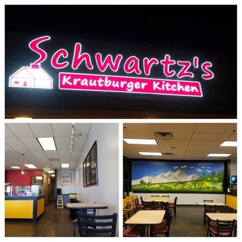 Schwartz's krautburger kitchen greeley menu  American Restaurant
