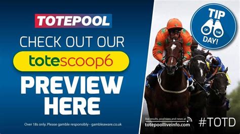 Scoop6 races for saturday Tote have just released the Scoop6 races for this Saturday, 18th February