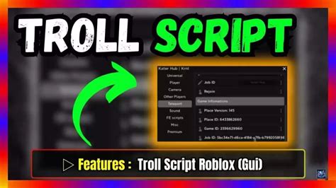 Script troll roblox Change it to whatever you like