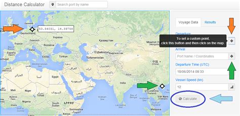 Sea distances  Air freight: hours to few days