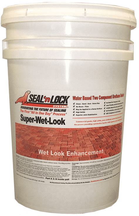 Seal n lock super wet paver sealer  Blog; About; Contact; Menu; Distributors Samples Order